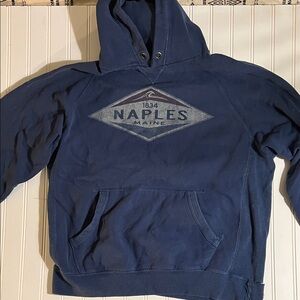Naples Maine Navy Hoodie